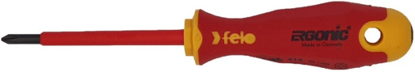 Изображение товара Диэлектрическая крестовая отвертка Felo 41410290 для электромонтажа до 1000 В