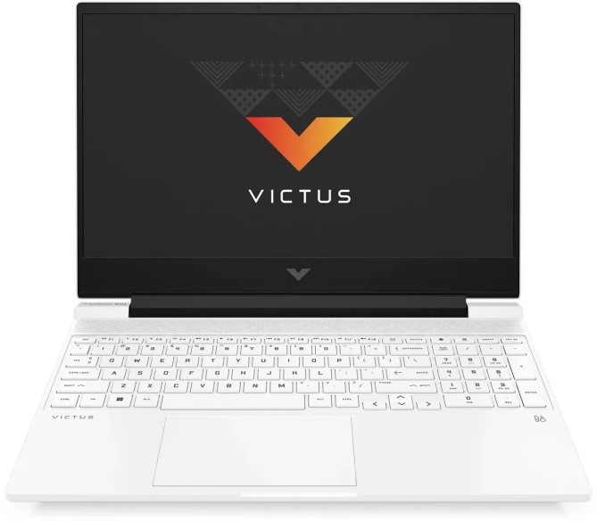

Ноутбук HP Victus 15-fa1033nn A0MY5EA i5-12500H/16GB/512GB SSD/GeForce RTX 4060 8GB/15.6" FHD IPS/WiFi/BT/cam/noOS/white, Victus 15-fa1033nn