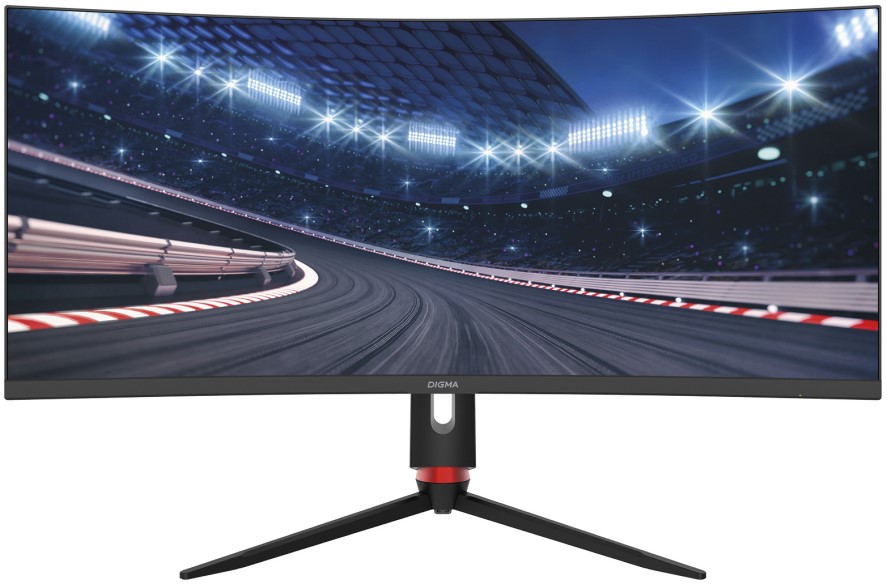 

Монитор 34" Digma Overdrive 34A710Q DM34VG01 черный VA LED 1ms 21:9 HDMI M/M матовая HAS Piv 450cd 178гр/178гр 3440x1440 G-Sync DP 2K USB 7.1кг, Overdrive 34A710Q