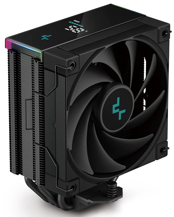

Кулер Deepcool AK400 DIGITAL LGA1700/1200/115x/AM5/AM4 (120mm fan, 500-1850rpm, 68.99CFM, 28dBA, 4-pin PWM) RET, AK400 DIGITAL