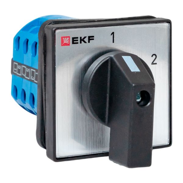 

Переключатель кулачковый EKF pk-1-53-10-65 ПК-1-53 10А 3P «1-2» IP65, pk-1-53-10-65