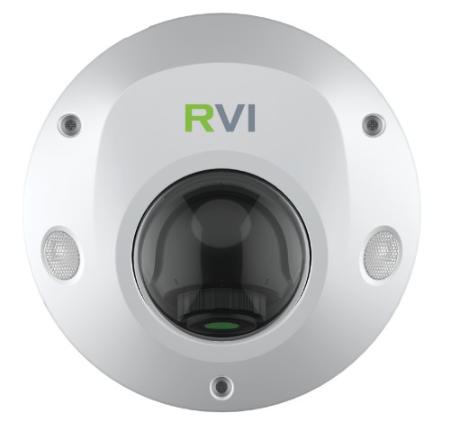 Видеокамера IP RVi RVi-1NCF5358 (2.8) купольная, 1/2.7” кМОП-сенсор с прогрессивной разверткой, частота кадров: 5Мп, 30к/с, класс защиты: IP67, против