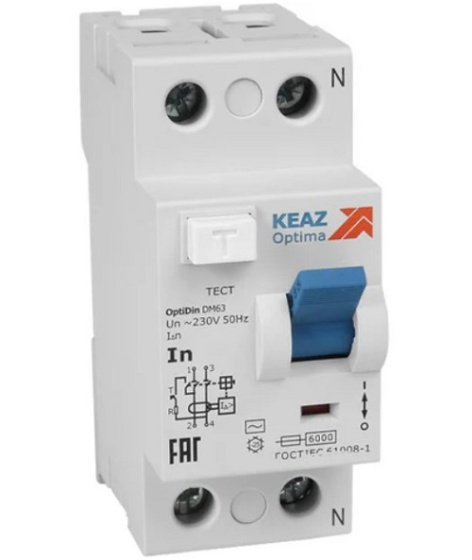 Изображение товара УЗО КЭАЗ 254266