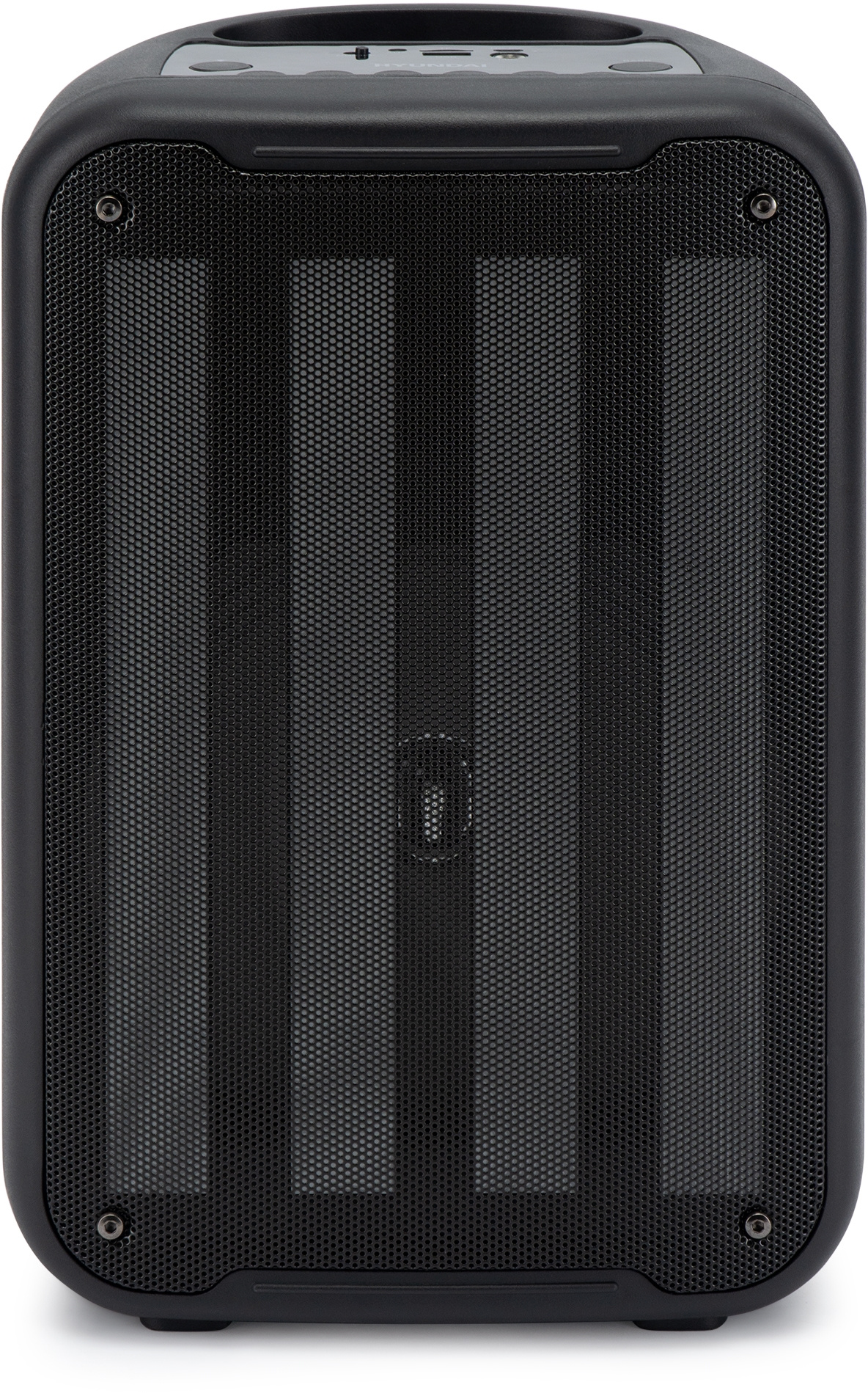 

Колонка портативная Hyundai H-MC1204 черный 10Вт FM USB BT micro SD, 1902094, H-MC1204