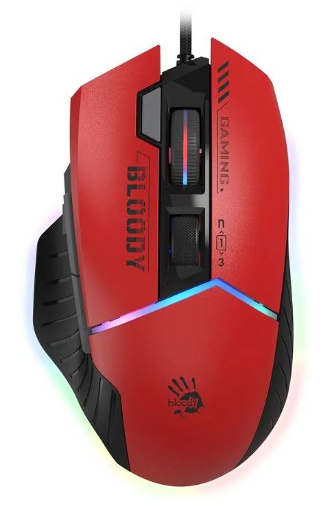 

Мышь A4Tech Bloody W95 Max Sports красный/черный оптическая 12000dpi USB 10but 1911876, Bloody W95 Max Sports