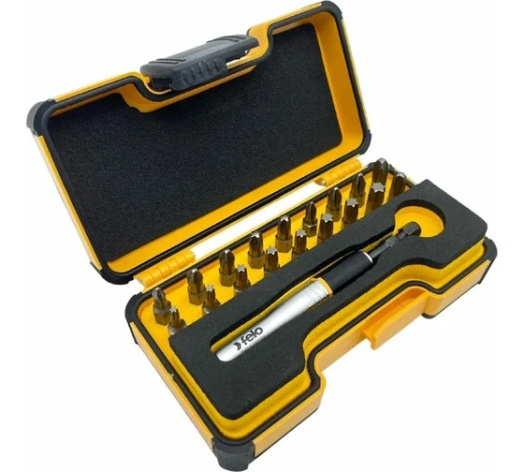 Изображение товара Набор бит Felo 02071906 для шуруповерта и ударного инструмента, 19 шт