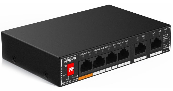 Коммутатор Dahua DH-SG1006P