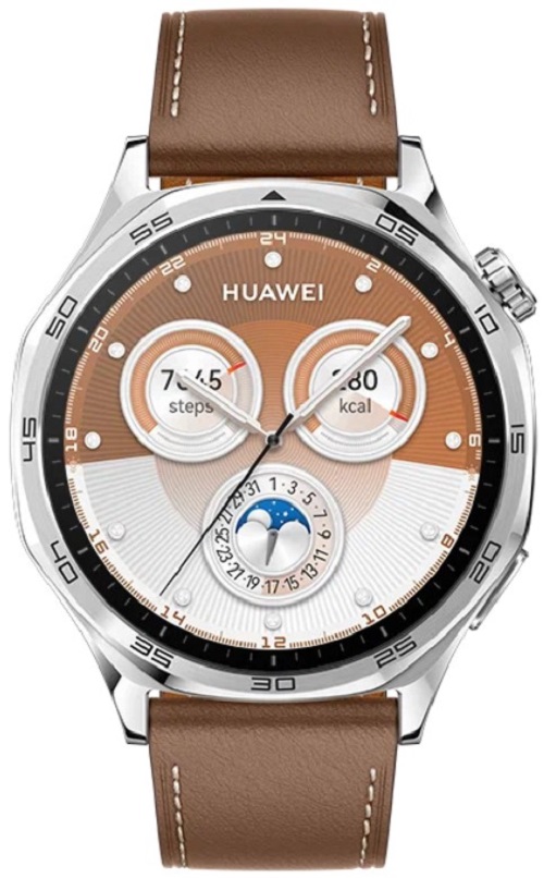 

Часы Huawei GT 5 55020DGK 46mm Brown leather, GT 5