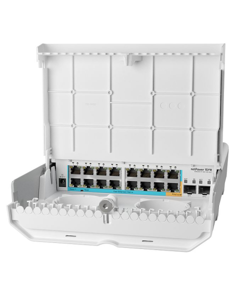 Изображение товара Коммутатор Mikrotik CRS318-1Fi-15Fr-2S-OUT