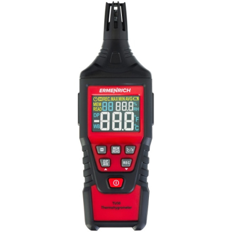 Изображение товара Термогигрометр Ermenrich Wett TU30 для измерения температуры и влажности