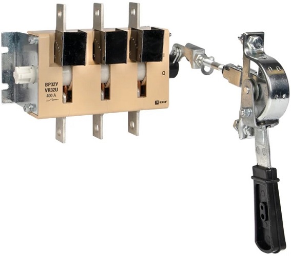 

Выключатель-разъединитель EKF uvr32-37a31240-r ВР32У-37A31240-R 400А, 1 направ. с д/г камерами, с передней смещённой рукояткой MAXima, uvr32-37a31240-r