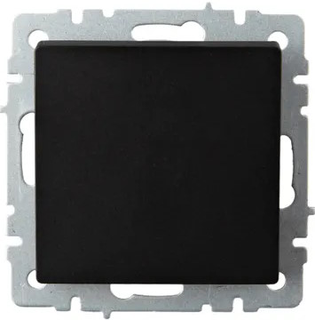 

Выключатель IEK BR-V12-0-10-K02 проходной 1-кл. СП BRITE ВС10-1-6-БрЧ 10А черный, BR-V12-0-10-K02