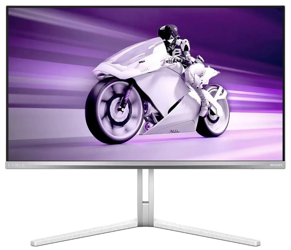 

Монитор 26,5" Philips Evnia Gaming 27M2N8500 2560x1440, LED, 16:9, QD OLED, 250cd, 1000:1, 178гр/178гр, DP, HDMI, USB, 360Hz, HAS, white, Evnia Gaming 27M2N8500