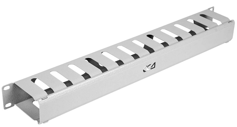 

Кабельный организатор ССД 130411-00478 горизонтальный с крышкой ОКГК-19"-1U, 130411-00478