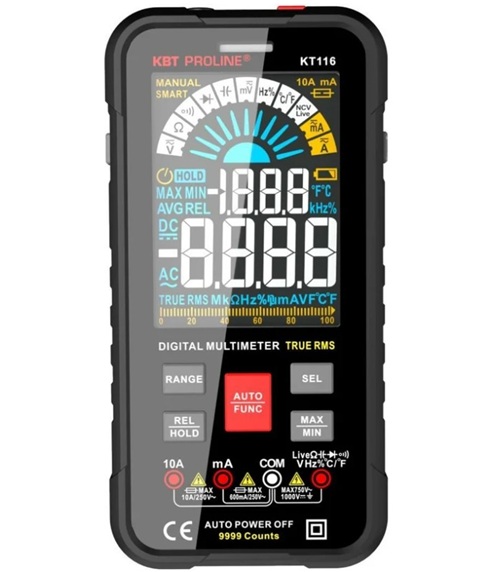 

Мультиметр цифровой КВТ 87248 KT 116 серия PROLINE, 87248