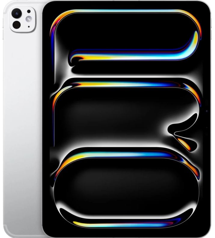 

Планшет 11" Apple iPad Pro Wi-Fi + Cellular 512GB ME2T4 with standard glass - Silver, iPad Pro (2025) Wi-Fi + Cellular 512GB