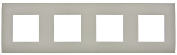 Изображение товара Рамка четверная IEK SK-M42-K10 для установки в интерьере