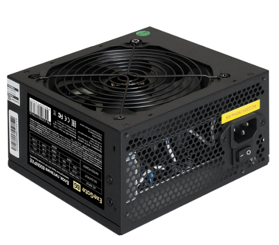 

Блок питания ATX Exegate 800NPXE EX292177RUS 800W, 120mm fan, black, 800NPXE