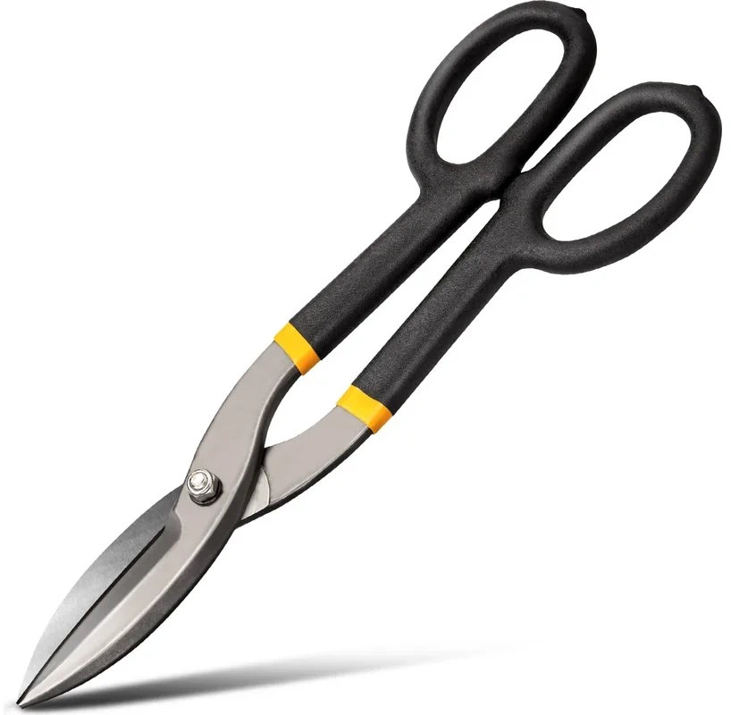 

Ножницы по металлу Deli DL25912 прямые, для резки холоднокатаного листа толщиной до 0,9мм и листа из нержавеющей стали толщиной до 0,6 мм, DL25912