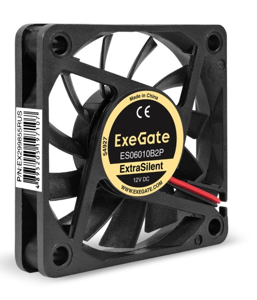 Вентилятор Exegate ExtraSilent ES06010B2P
