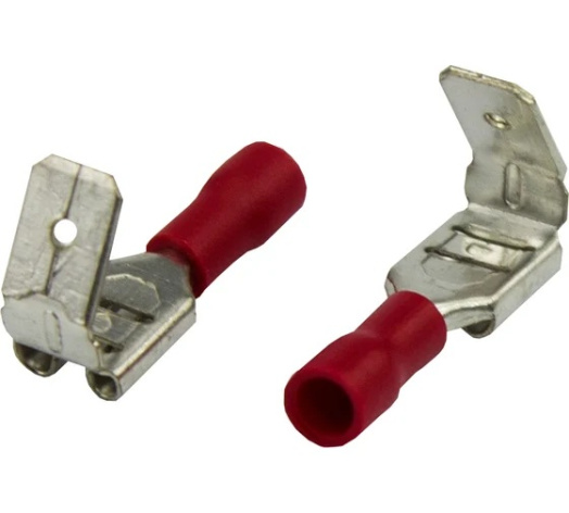 Изображение товара Изолированная плоская клемма Rexant 08-0414 для проводов до 1.5 мм²