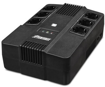 Изображение товара Источник бесперебойного питания Powerman BRICK 800 для защиты оборудования