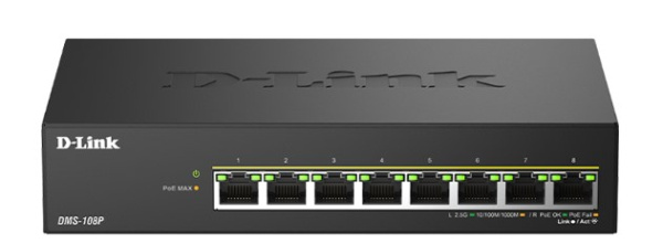 фото Коммутатор неуправляемый D-link DMS-108P/A1A в Волгограде