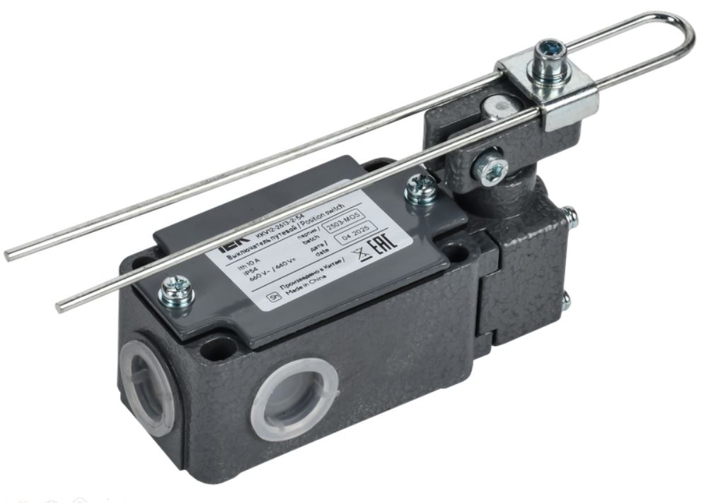 

Выключатель путевой IEK KKV12-2613-2-54 ВП 15К-21А-261-54 У2.3 рычаг с регулировкой по длине полумгновенного действия, KKV12-2613-2-54