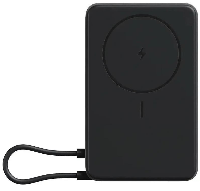 

Аккумулятор внешний портативный Xiaomi BHR08P9GL Magnetic Power Bank 10000 with Built-in Stand Gray, BHR08P9GL