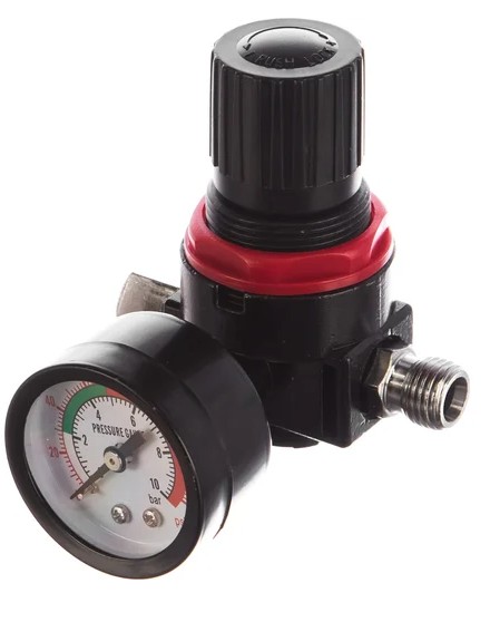 

Манометр Kraftool EXPERT QUALITAT 06503 Kraftool с регулятором подачи воздуха, 1/4", максимальное давление 10 атмосфер, EXPERT QUALITAT