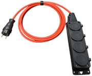 фото Удлинитель силовой  iTOK i-CONNECT-COLOR-SU-KG-325-4-54-30-BLACK-OR