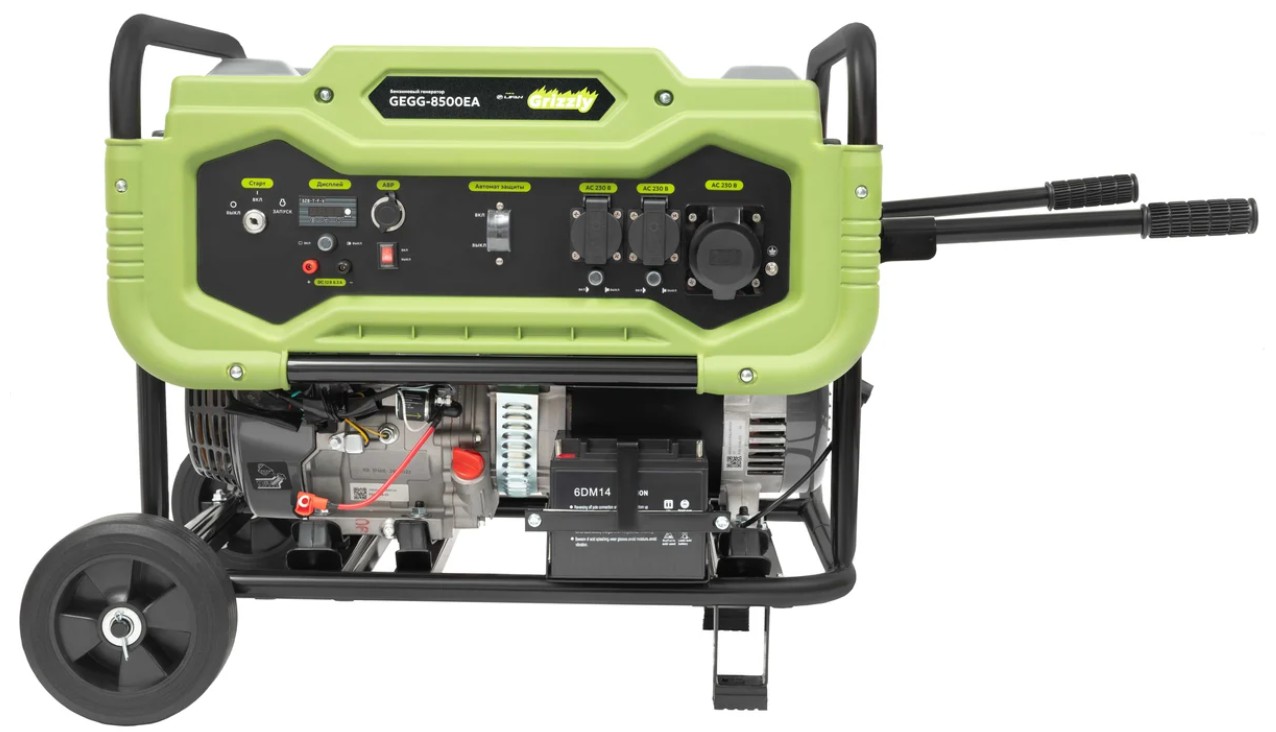 

Генератор бензиновый Grizzly GEGG-8500EA, GEGG-8500EA