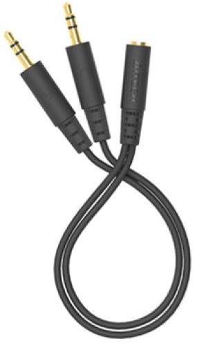 

Адаптер A4Tech AD-4P Jack 3.5 (f)/2xJack 3.5 (m) 0.2м. Черный (1874622), AD-4P