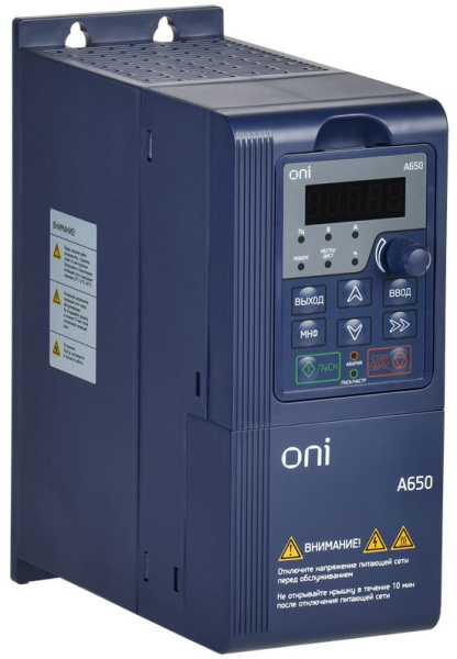 Изображение товара Преобразователь частоты ONI A650-33E015TM