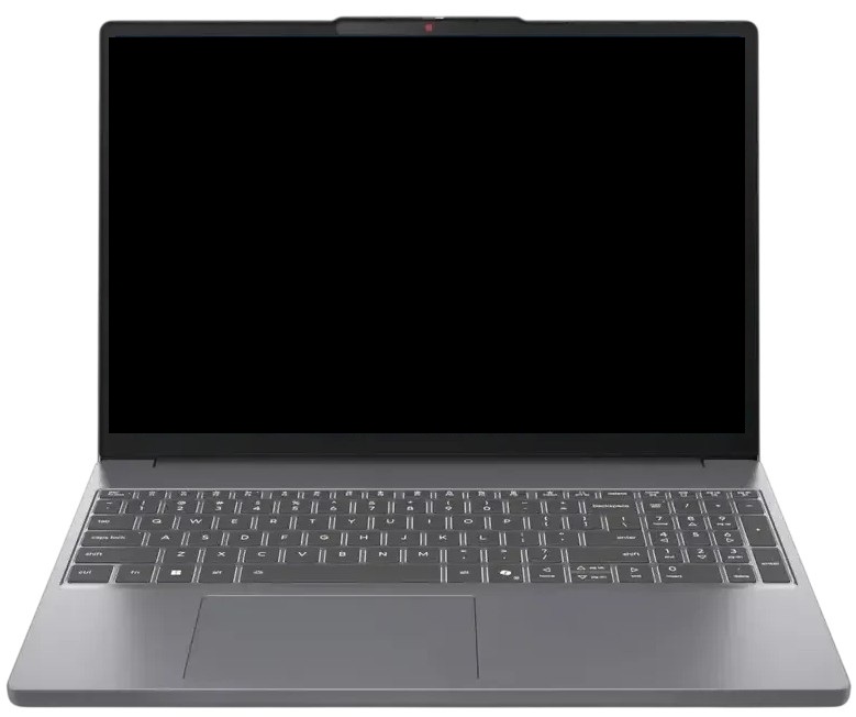 

Ноутбук Lenovo IdeaPad Slim 3 16IRH10 83K20010RK i7-13620H/16GB/512GB SSD/UHD graphics/16" WUXGA IPS/WiFi/BT/cam/noOS/luna grey, IdeaPad Slim 3 16IRH10