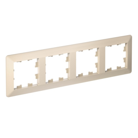 Изображение товара Рамка четверная Systeme Electric AtlasDesign Air бежевый 4 поста
