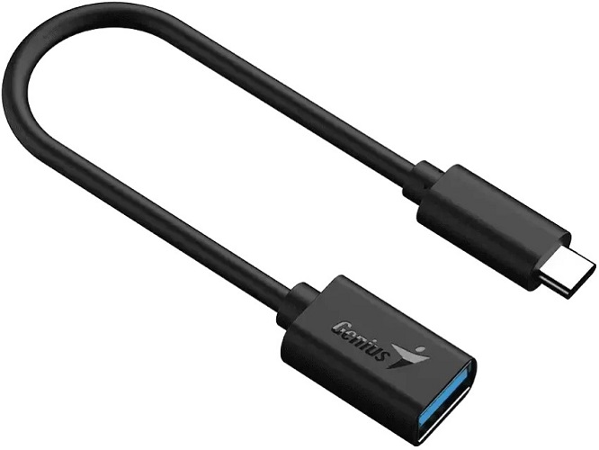 

Адаптер переходник Genius ACC-C2AC 32590003400 с кабелем, USB Type-C на Type-A/USB 3.0/кабель 0.21 м, ACC-C2AC