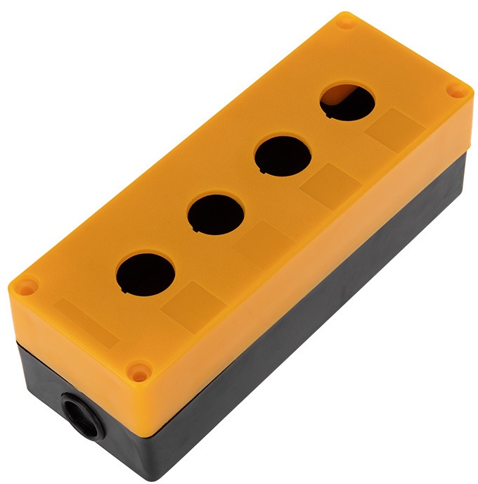 

Корпус Rexant 36-9224 пластиковый КП 4 кнопки 22 мм, 36-9224