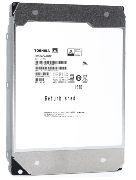 Изображение товара Жесткий диск Toshiba MD08 16 ТБ NAS 3.5" SATA 7200 об/мин