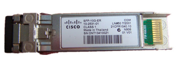 Изображение товара Оптический трансивер Cisco SFP-10G-ER-S для длинных дистанций 40 км