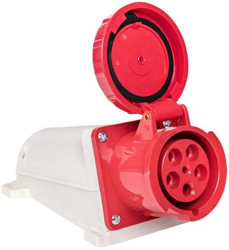 

Розетка стационарная наружная EKF ps-145-125-380 145 3Р+РЕ+N 125А 380В IP67, ps-145-125-380