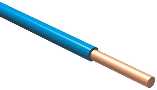 Изображение товара Провод ККЗ ПуВнг(А)-LS 1х2.5 синий 100м для электромонтажа