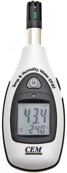 

Термогигрометр CEM DT-83 CEM 480632 мини, DT-83