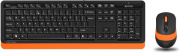 фото Клавиатура и мышь A4Tech FG1010 ORANGE