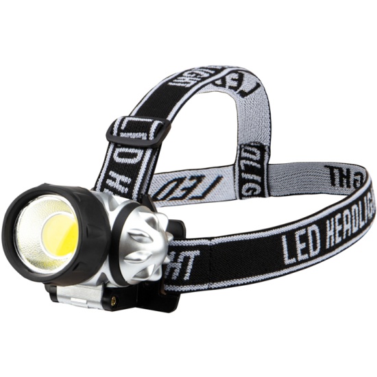 

Фонарь Rexant 75-701 налобный поворотный COB, 3 х AAА, увеличенное время работы, ремень в комплекте, 75-701