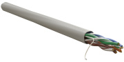 фото Кабель витая пара U/UTP 5e кат. 4 пары  WRLine WR-UTP-4P-C5E-PVC-GY