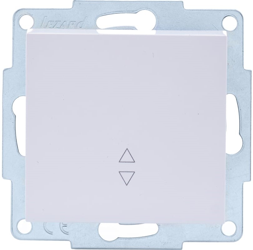 

Переключатель Lezard 742-0288-105 Vesna проходной 1-кл. СП механизм бел., 742-0288-105