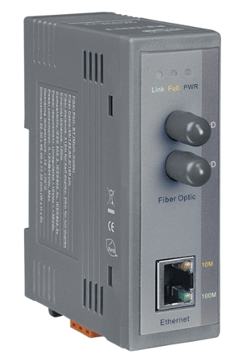

Медиа-конвертер ICP DAS NS-200FT CR Industrial 10/100 Base-T to 100 Base-FX Media Converter; 1 multi mode, ST connector (RoHS), NS-200FT CR
