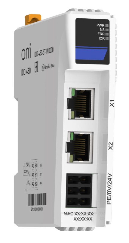

Набор ONI IOD-430-ST-MI0000 IOD 430 модулей Modbus TCP, IOD-430-ST-MI0000