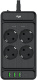 фото Сетевой фильтр AGNI TP-FS4U4E-PD-5m-black в Нижнем Новгороде